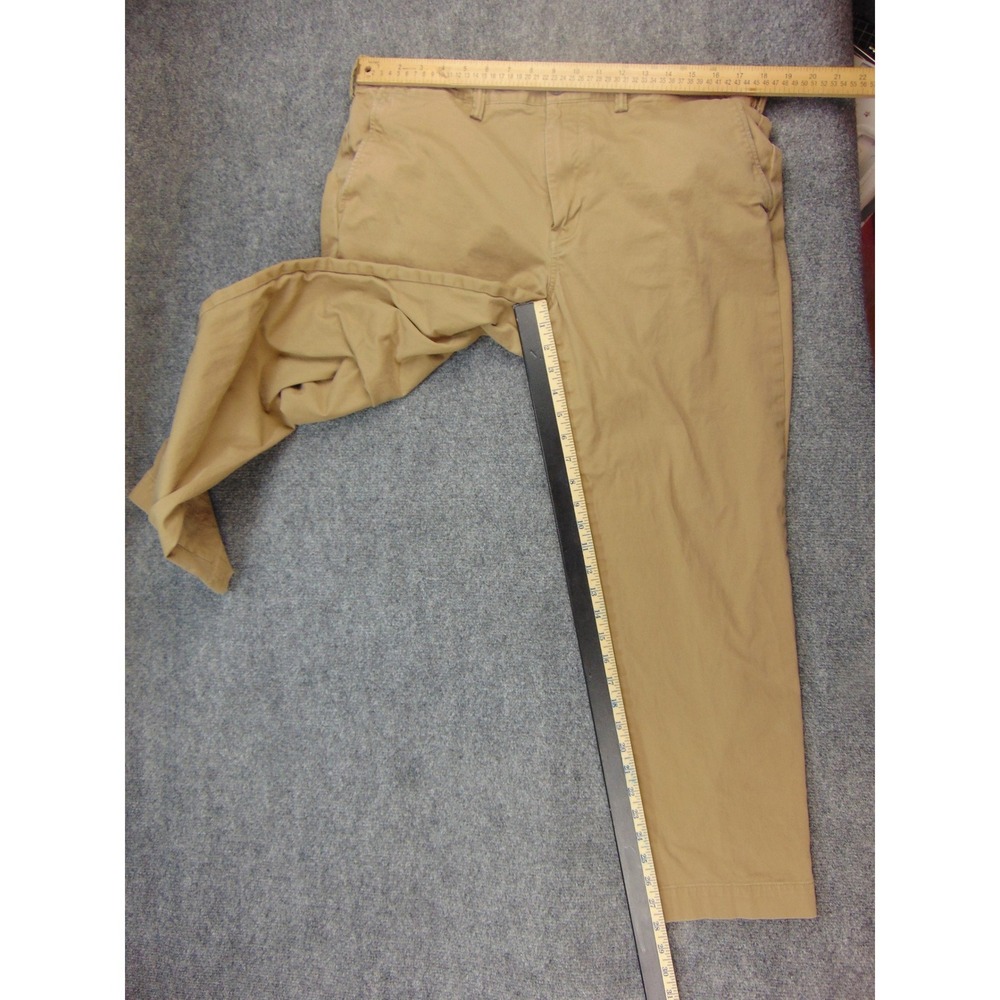 Polo Ralph Lauren Pants Mens 36x30 Stretch Straight Fit Tan Chino Khakis - Picture 3 of 10